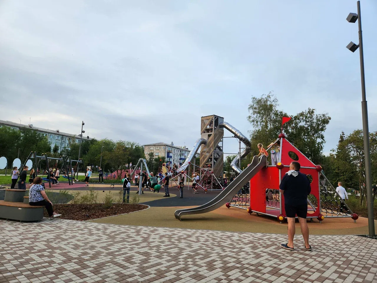 Парк Парад Планет в г. Нефтегорск